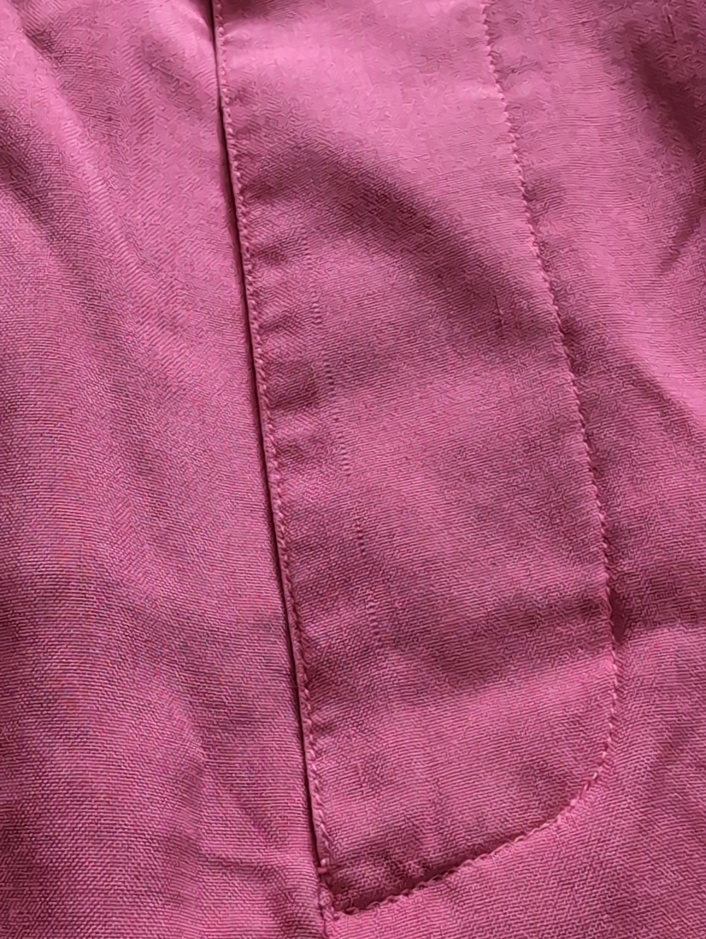 80s Go Silk 100% Silk Pink High Waist Pleated Button Fly Bermuda Shorts - Picture 3 of 11